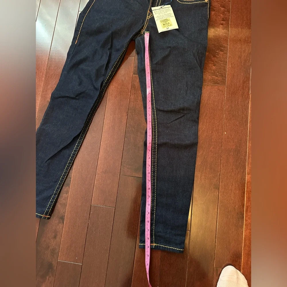 ✨NWT✨ True Religion Dark Blue Skinny Jeans - Picture 5 of 8